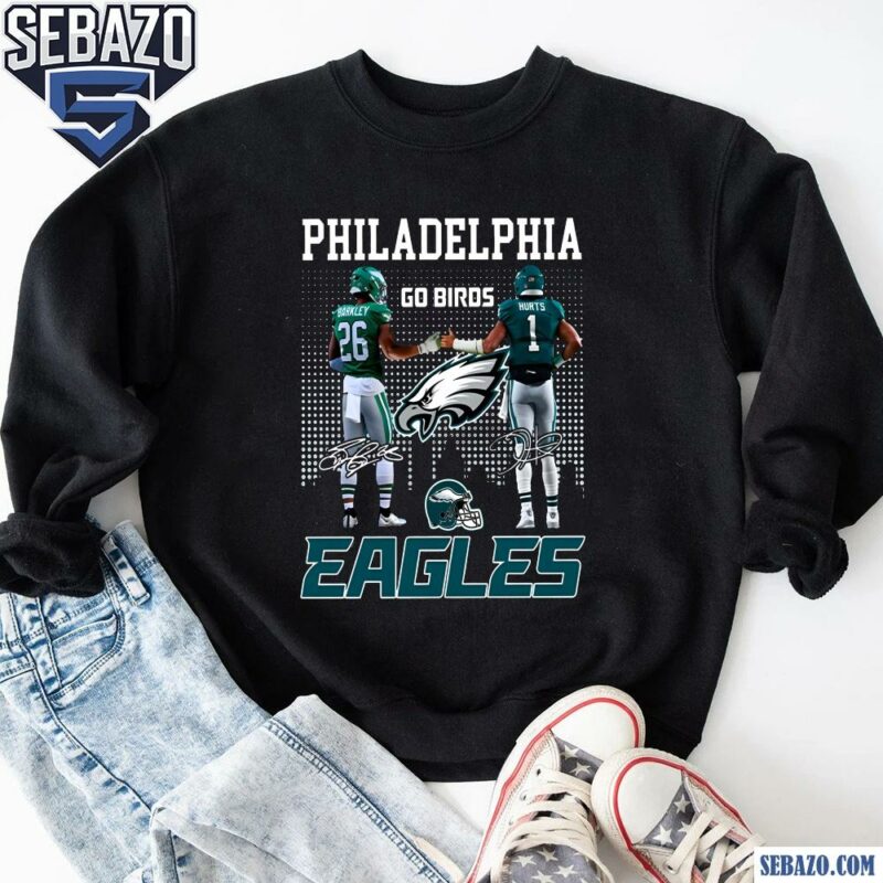 Barkley Hurts Philadelphia Eagles Go Birds Shirt sweatshirt