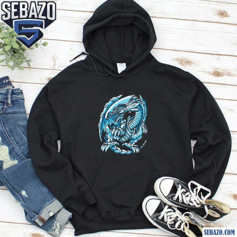 Blue Eyes White Dragon Eie Dye Yu Gi Oh Shirt hoodie