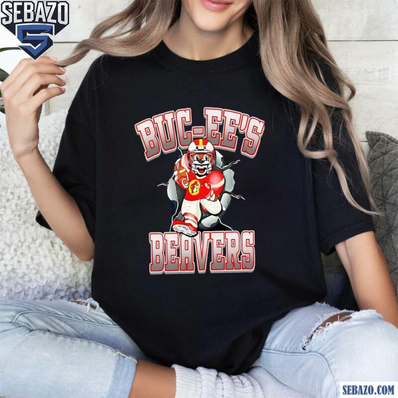 Buc Ees Beavers Football Logo Mascot Shirt t-shirt