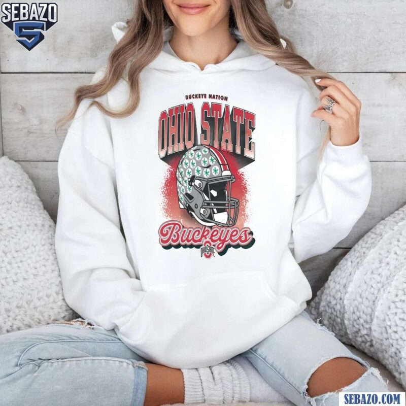 Buckeye Nation Ohio State Buckeyes Football Helmet Shirt hoodie