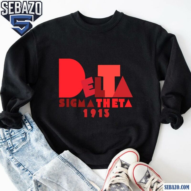 Cartoon Delta Sigma Theta 1913 Shirt sweatshirt