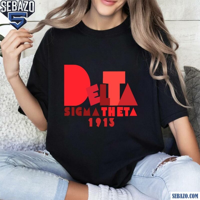 Cartoon Delta Sigma Theta 1913 Shirt t-shirt