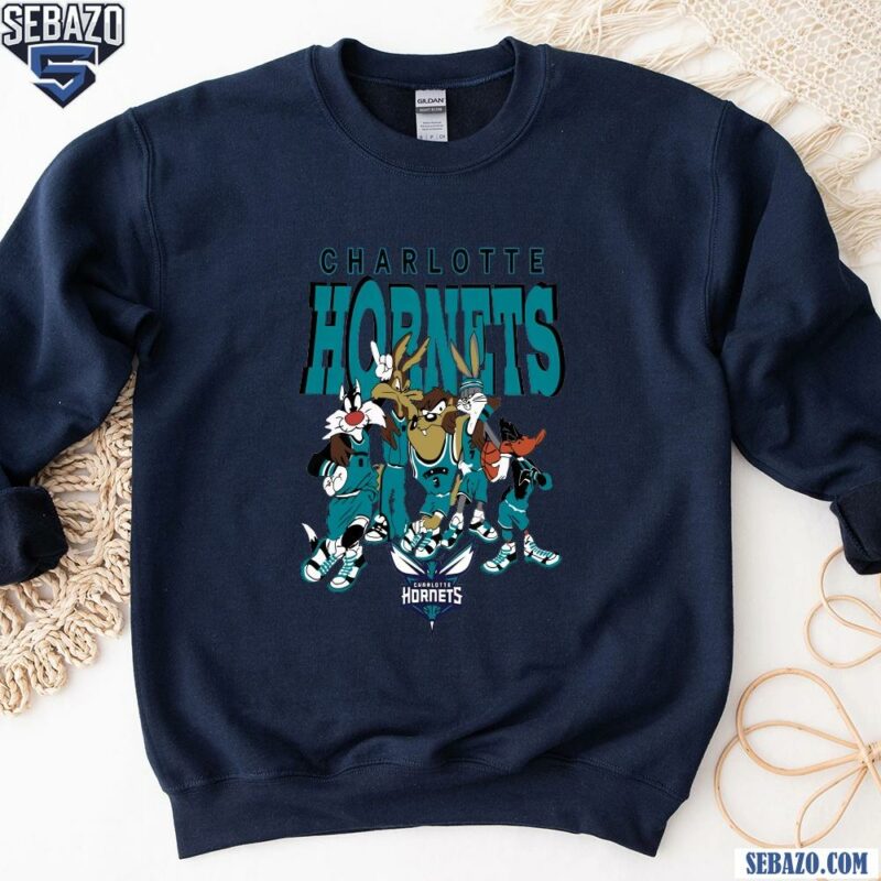 Charlotte Hornets Looney Tunes Nba Basketball Shirt sweatshirt