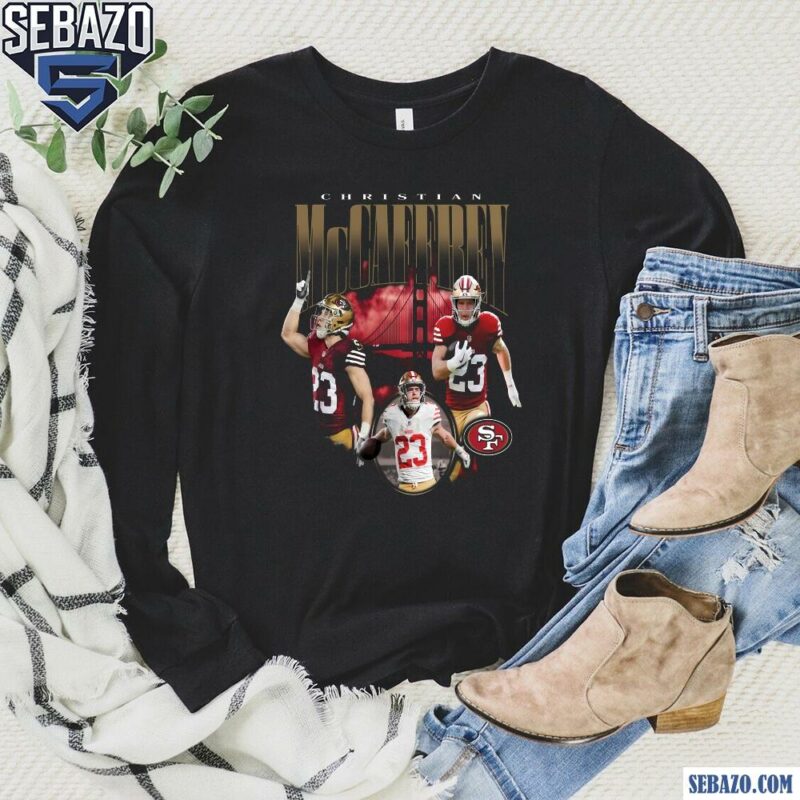 Christian Mccaffrey 23 San Francisco 49Ers Shirt long sleeved