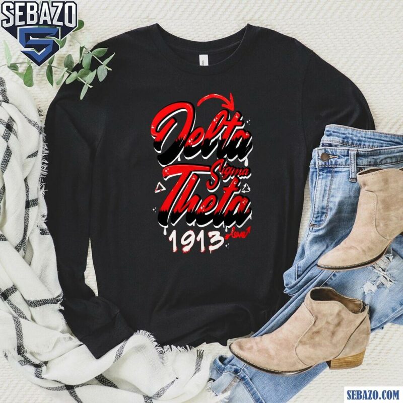 Delta Sigma Theta 1913 Level Up Shirt long sleeved