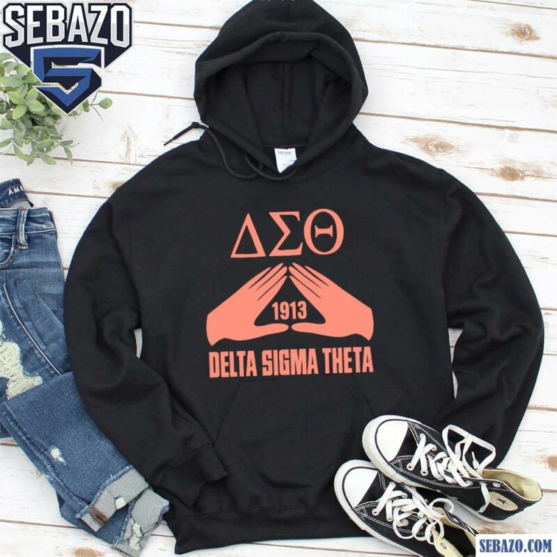 Delta Sigma Theta Sorority Pyramid Hands 1913 Shirt hoodie