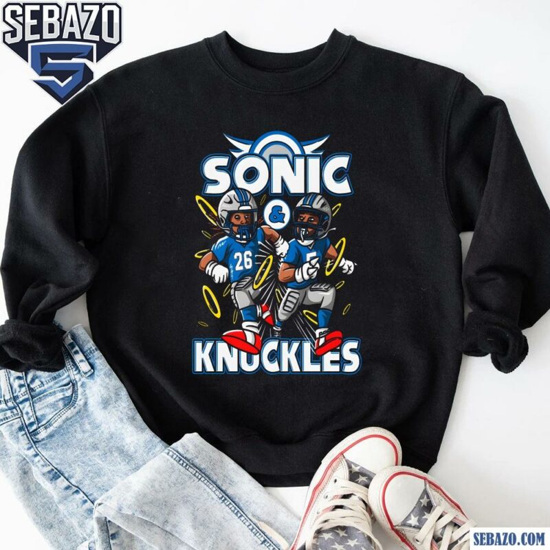 Detroit Lions Gibbs And Montgomery Sonic And Knuckles Shirt sweatshirt