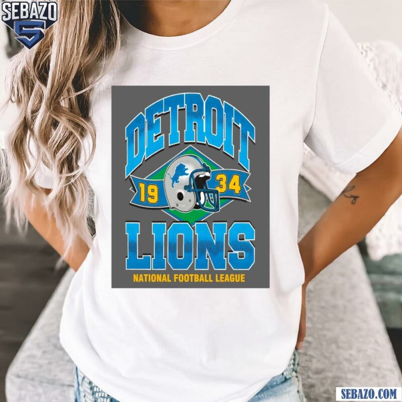 Detroit Lions National Football League Vintage 1934 Shirt t-shirt