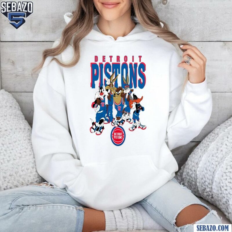 Detroit Pistons Looney Tunes Nba Basketball Shirt hoodie