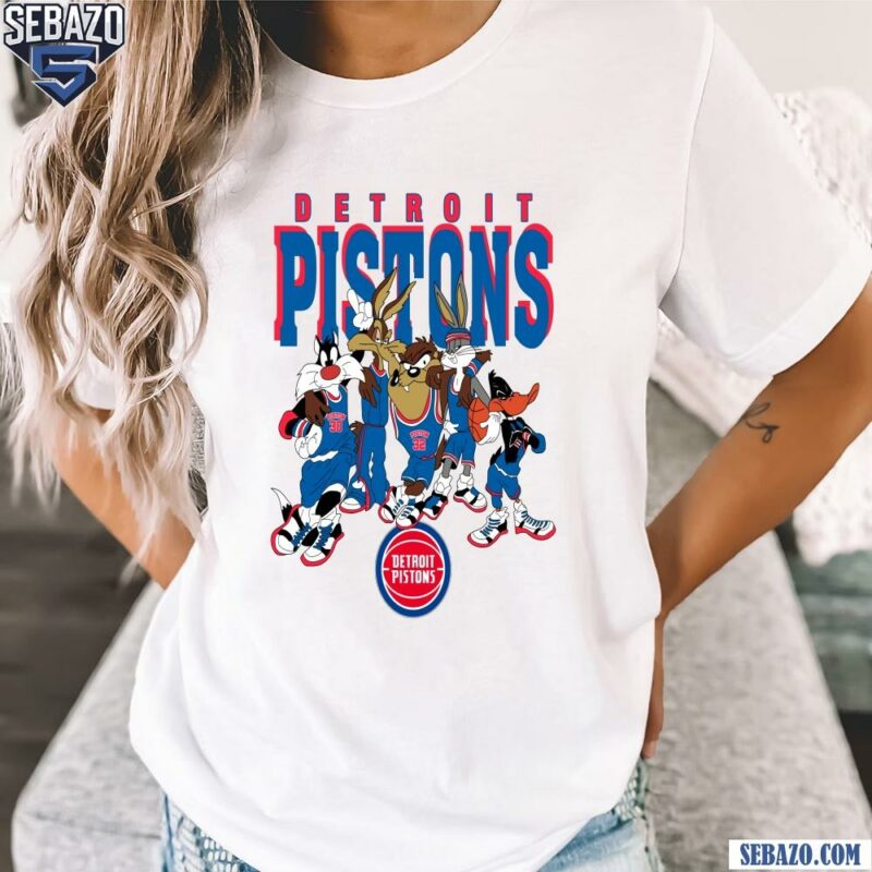 Detroit Pistons Looney Tunes Nba Basketball Shirt t-shirt