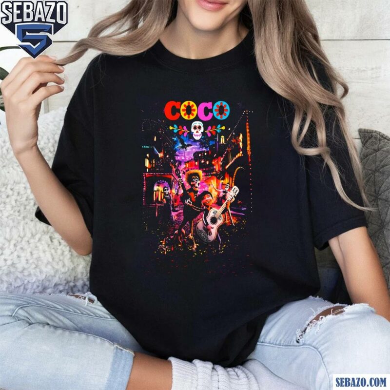 Disney Coco Movie Poster Shirt t-shirt