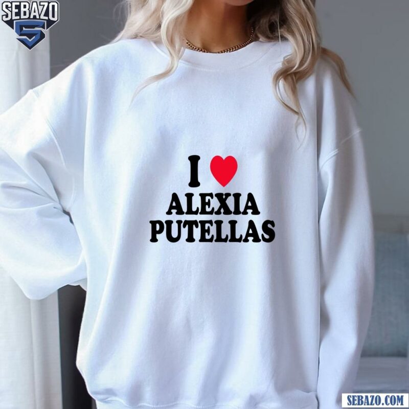 Femeni Solo I Love Alexia Putellas Shirt sweatshirt