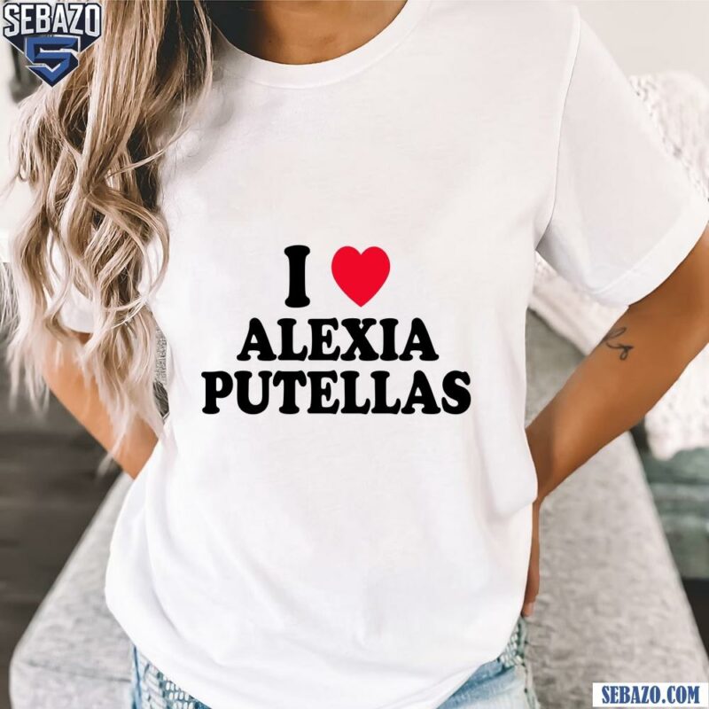 Femeni Solo I Love Alexia Putellas Shirt t-shirt