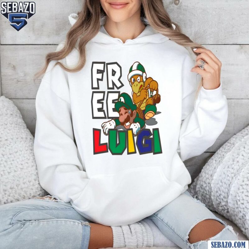 Free Luigi Mangione Funny Luigi Super Mario Shirt hoodie