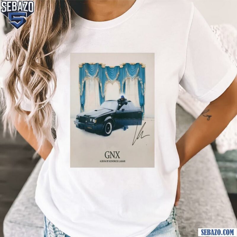 Gnx Album By Kendrick Lamar Signature Poster Shirt t-shirt