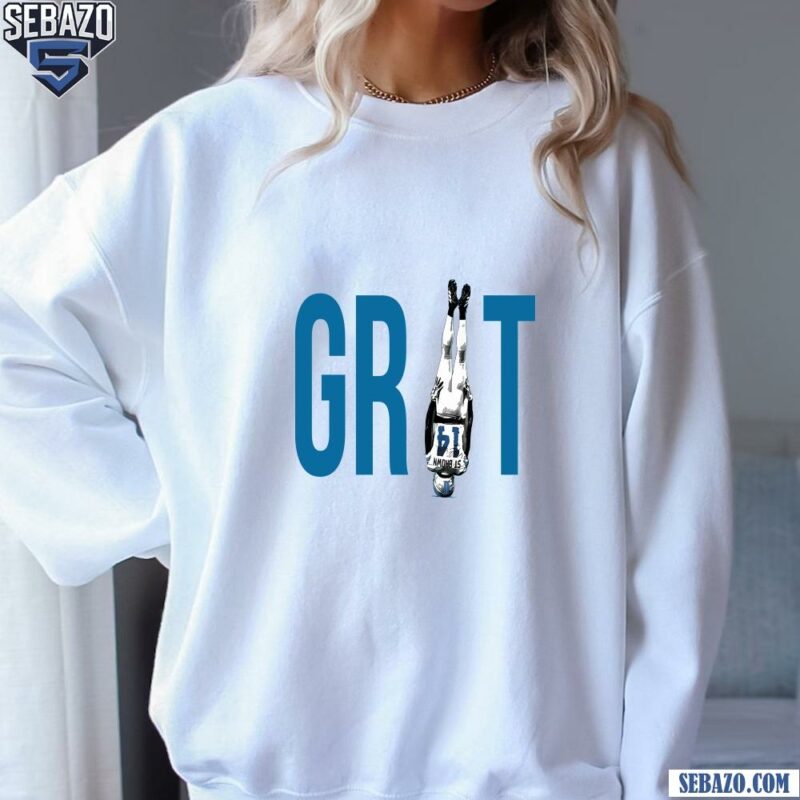 GRIT Amon Ra St Brown 14 Detroit Lions Shirt sweatshirt