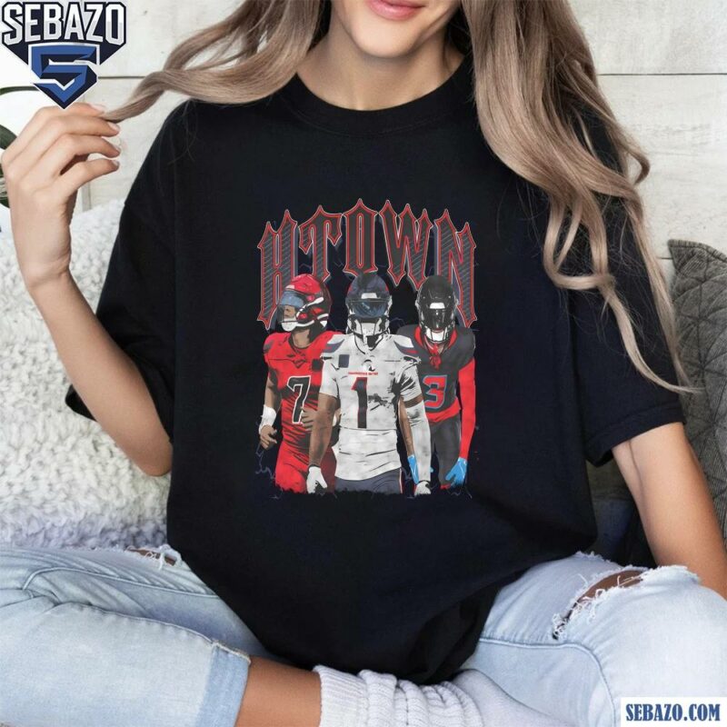 H Town Texans 731 Football Players Shirt t-shirt