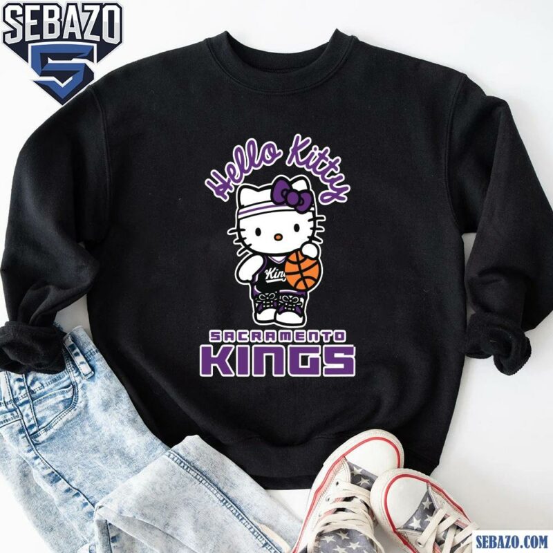 Hello Kitty Sacramento Kings Basketball Shirt sweatshirt