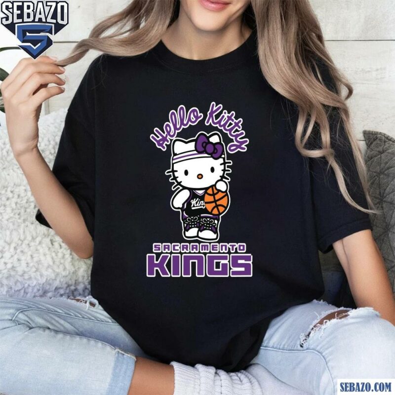 Hello Kitty Sacramento Kings Basketball Shirt t-shirt