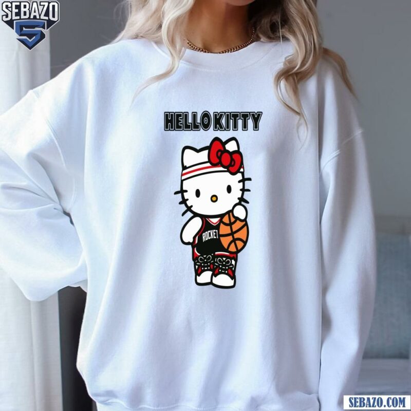 Houston Rockets Hello Kitty Basketball Shirt sweatshirt