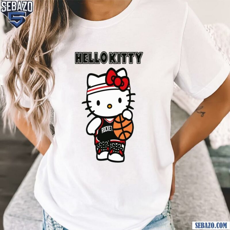 Houston Rockets Hello Kitty Basketball Shirt t-shirt