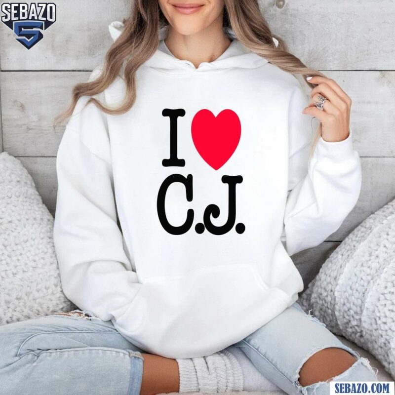 I Love Cj Stroud Houston Texans Football Shirt hoodie