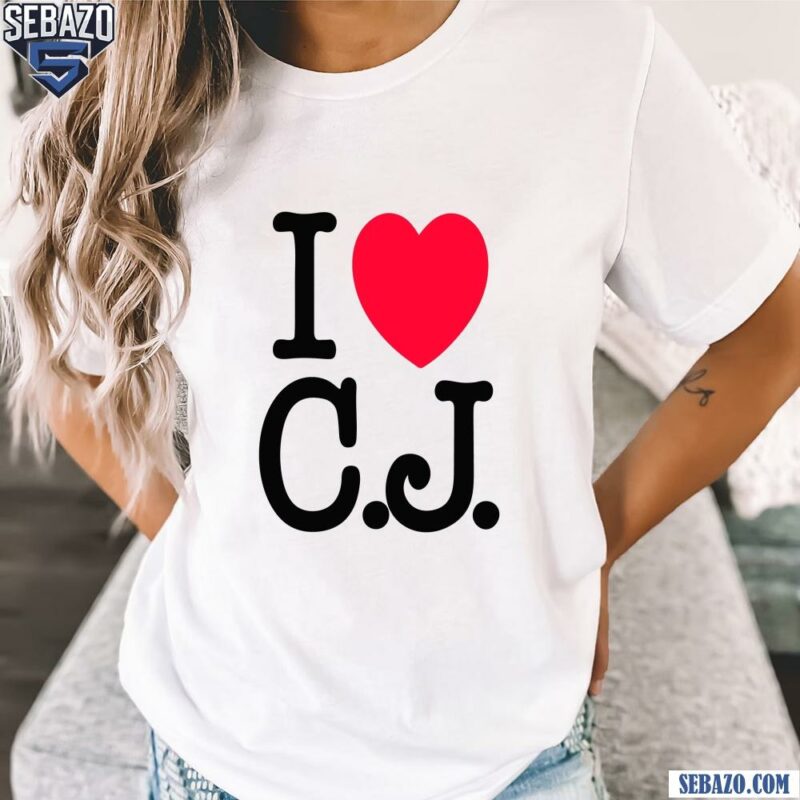 I Love Cj Stroud Houston Texans Football Shirt t-shirt