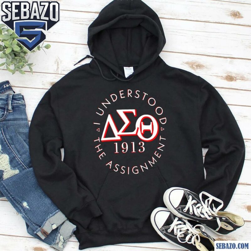 I Understood The Assignment Delta Sigma Theta 1913 Shirt hoodie