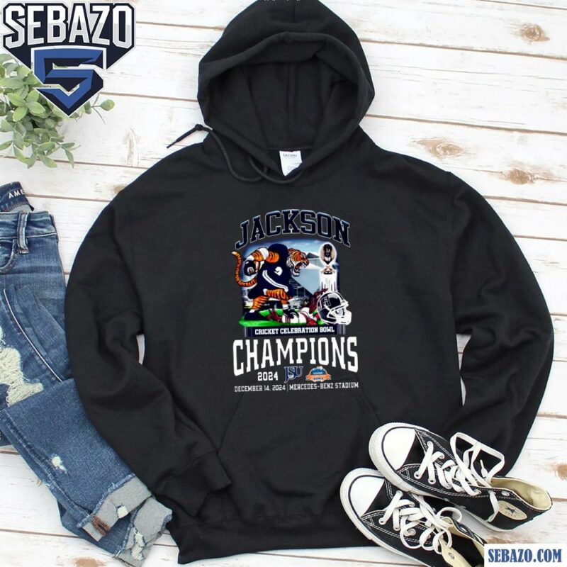 Jackson State Tigers Cricket Celebration Bowl Champions Shirt hoodie