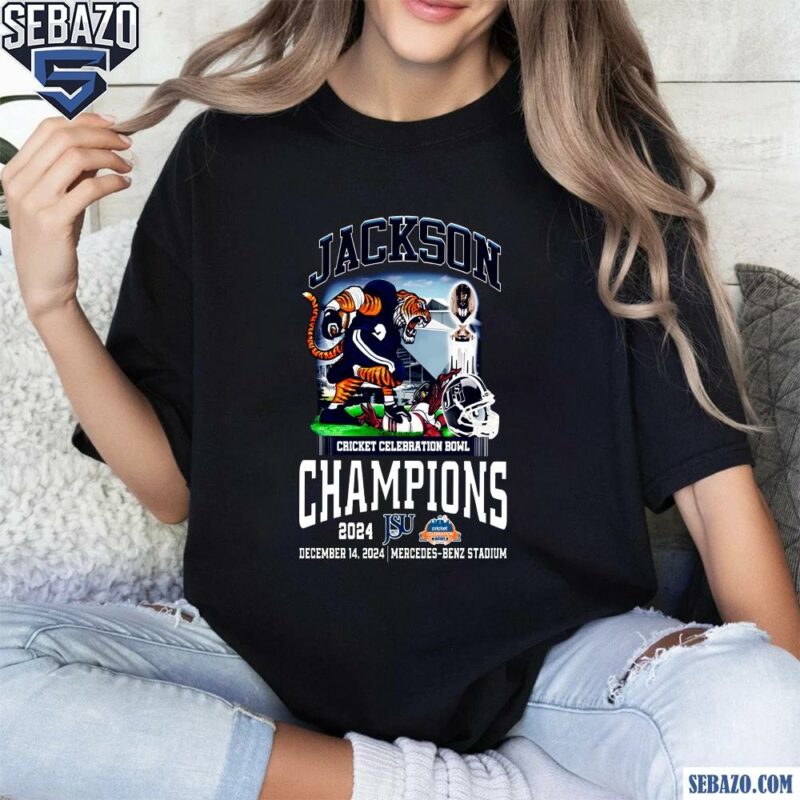 Jackson State Tigers Cricket Celebration Bowl Champions Shirt t-shirt