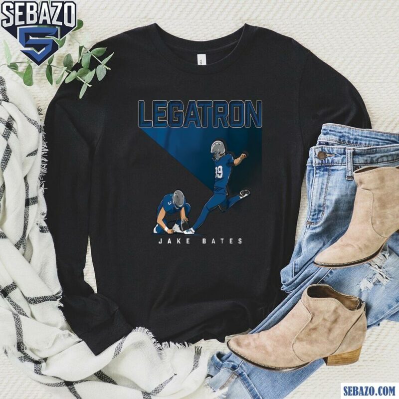 Jake Bates Legatron Detroit Lions Football Player Shirt long sleeved