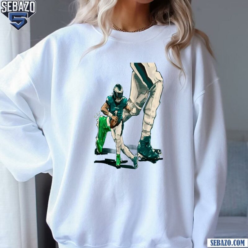 Jalen Hurts Philadelphia Eagles Football Art Shirt sweatshirt