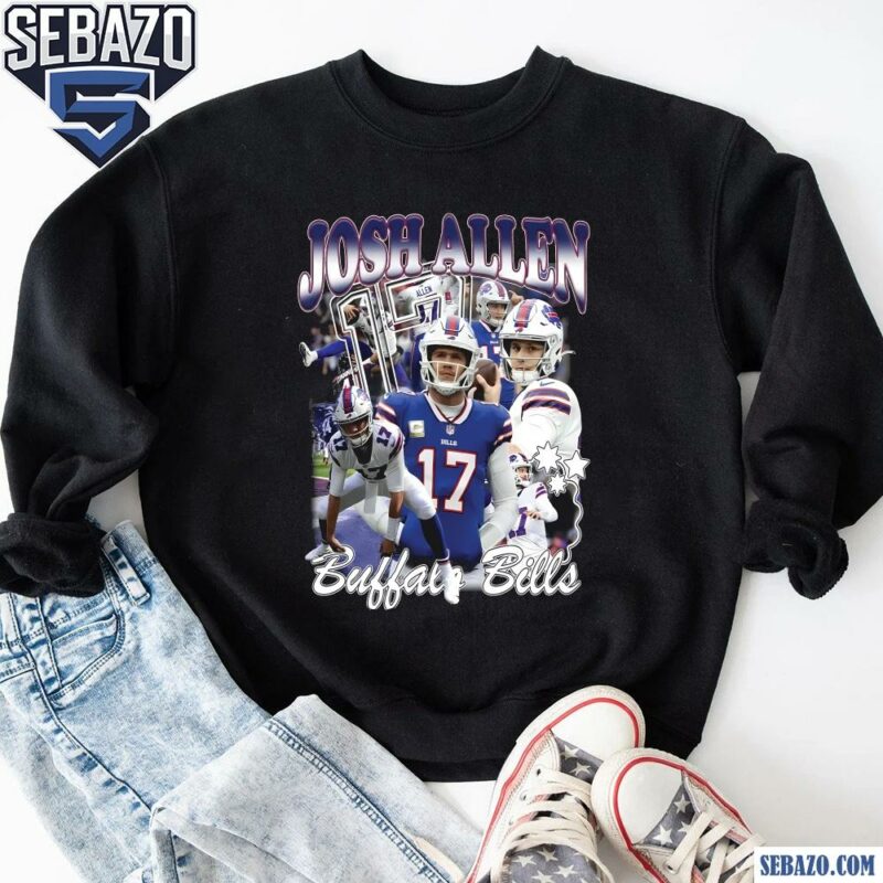 Josh Allen 17 Buffalo Bills Shirt sweatshirt