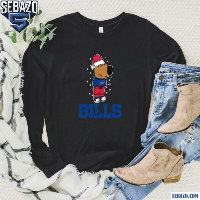 Just A Chill Guy Buffalo Bills Football Christmas Shirt long sleeved