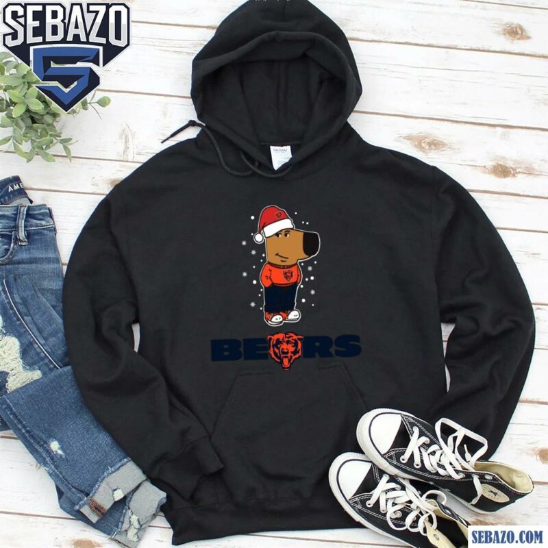 Just A Chill Guy Chicago Bears Football Christmas Shirt hoodie