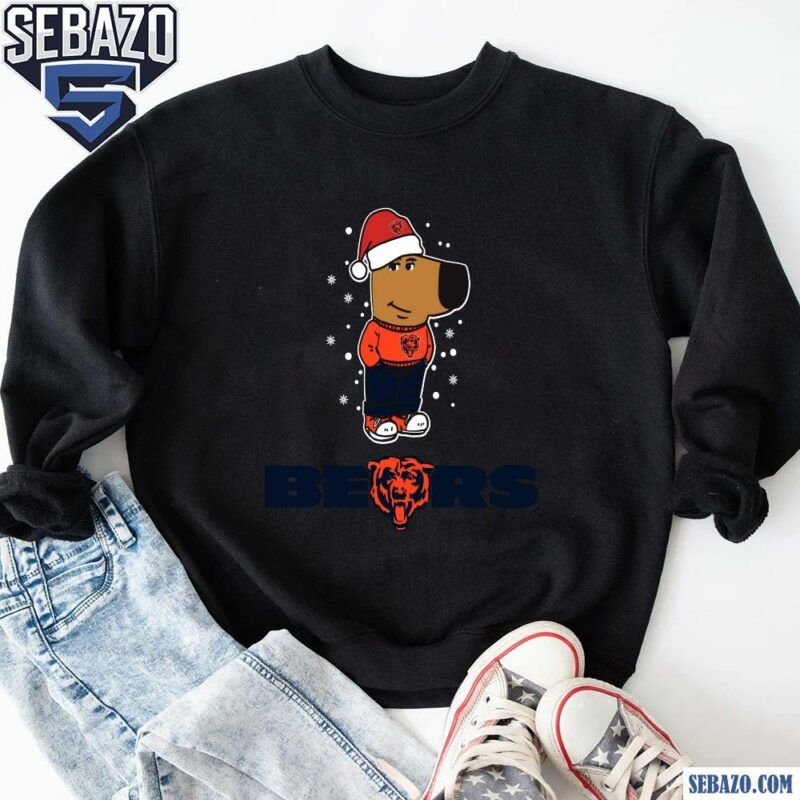 Just A Chill Guy Chicago Bears Football Christmas Shirt sweatshirt