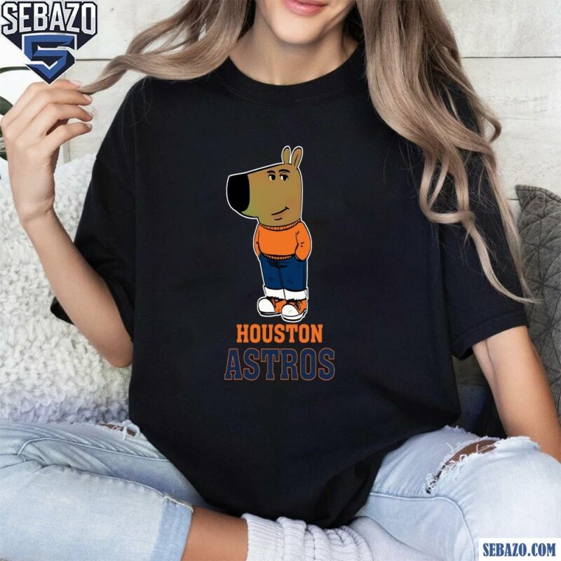 Just A Chill Guy Chill With Houston Astros Christmas Shirt t-shirt