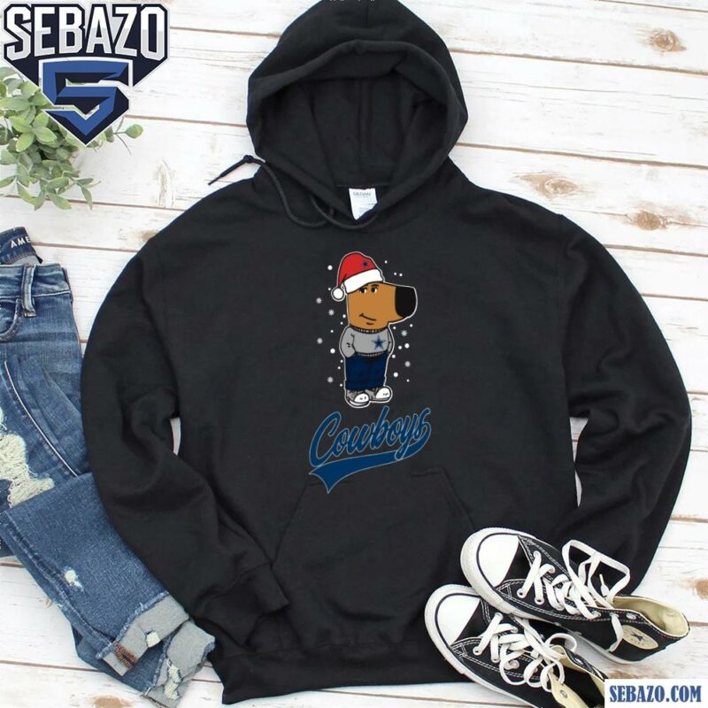 Just A Chill Guy Dallas Cowboys Football Christmas Shirt hoodie