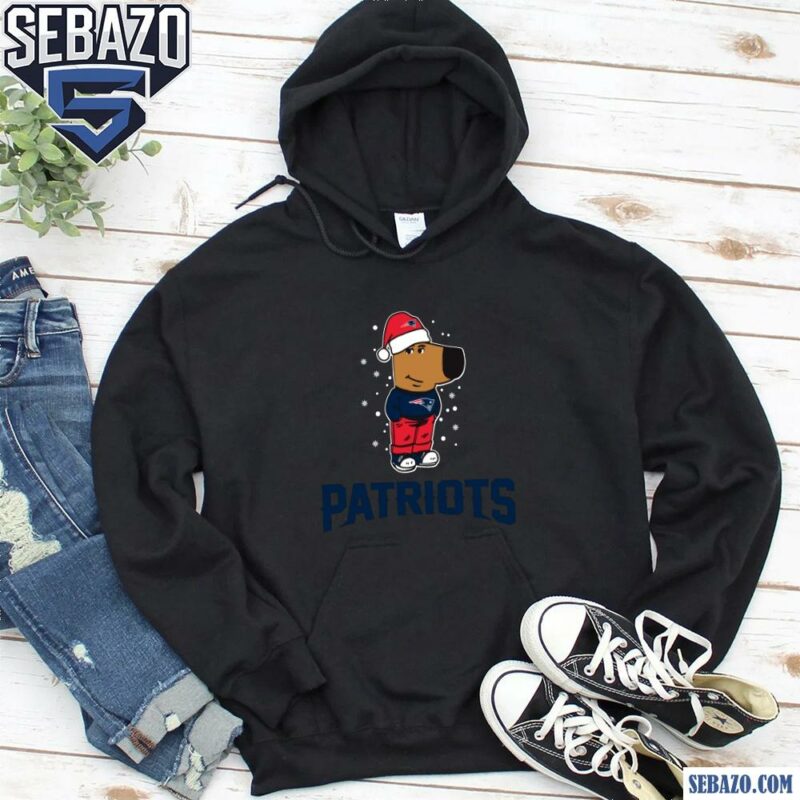 Just A Chill Guy New England Patriots Football Christmas Shirt hoodie