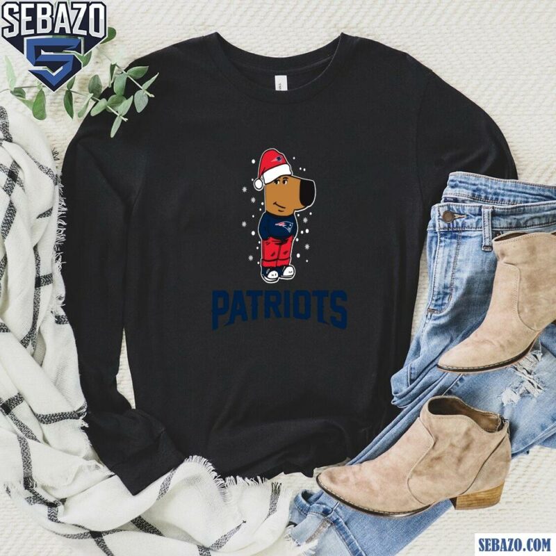 Just A Chill Guy New England Patriots Football Christmas Shirt long sleeved