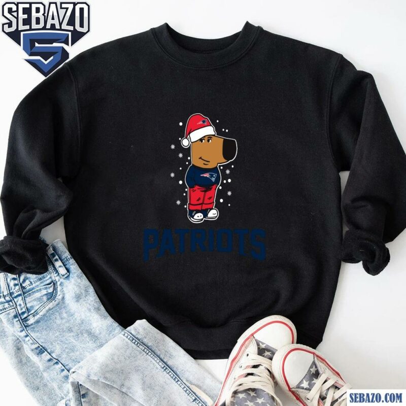 Just A Chill Guy New England Patriots Football Christmas Shirt sweatshirt