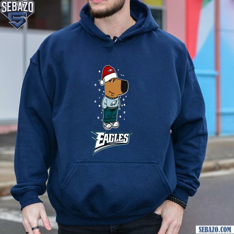 Just A Chill Guy Philadelphia Eagles Football Christmas Shirt hoodie