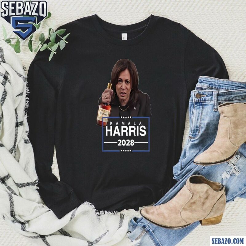 Kamala Harris 2028 Funny Meme Shirt long sleeved