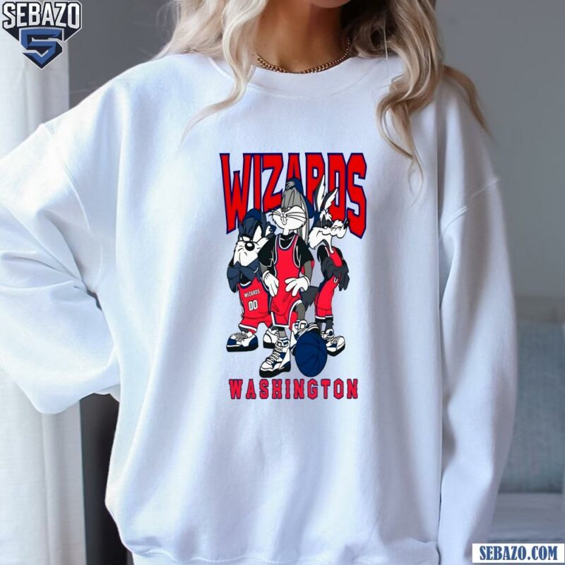 Looney Tunes Washington Wizards Nba Basketball Shirt sweatshirt