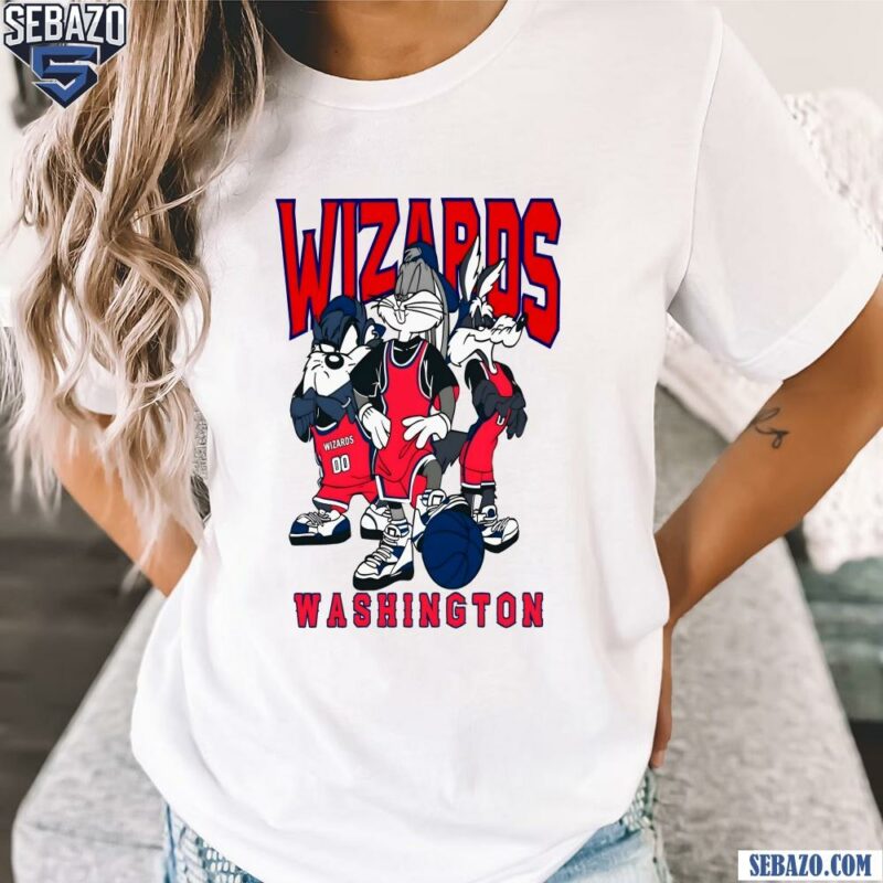 Looney Tunes Washington Wizards Nba Basketball Shirt t-shirt