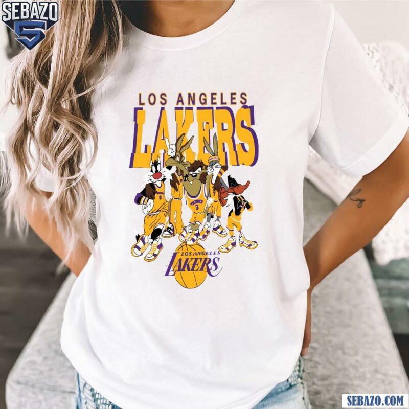 Los Angeles Lakers Looney Tunes Nba Basketball Shirt t-shirt