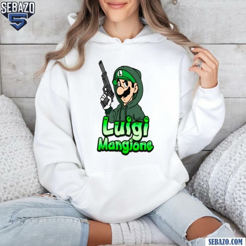 Luigi Mangione Funny Mario Luigi Character Killer Shirt hoodie