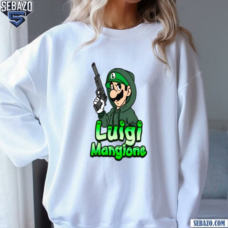 Luigi Mangione Funny Mario Luigi Character Killer Shirt sweatshirt