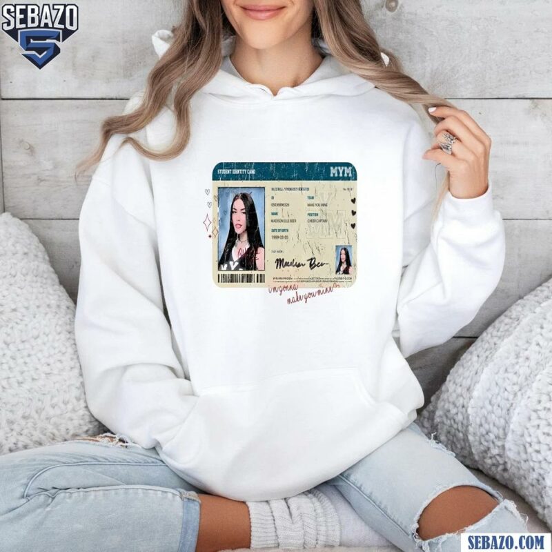 Madison Beer Make You Mine School ID Shirt hoodie