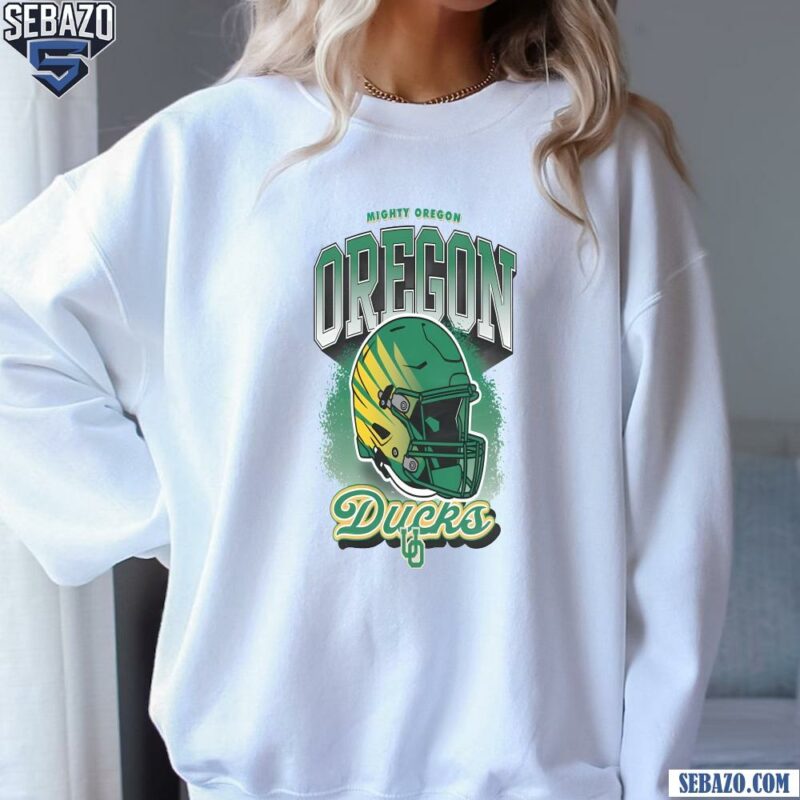 Mighty Oregon Ducks Football Helmet Shirt sweatshirt